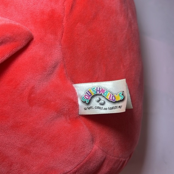 Red and White Fox Plush Pillow - Picture 6 of 7